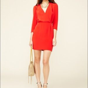 New Rebecca Minkoff Red Karolina Dress Size 6 8